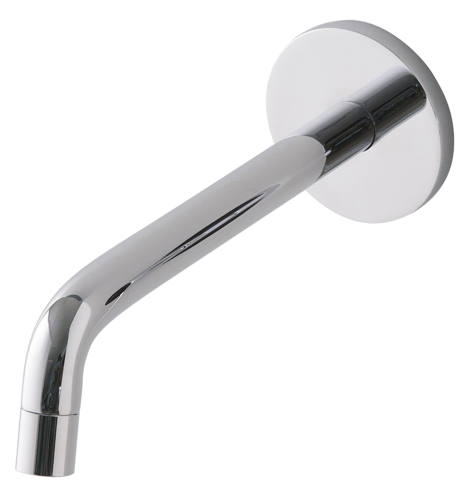 Rubinetterie Treemme Up+ Bocca a Muro 177 mm Getto di Erogazione Uscita Acqua Installazione a Parete Materiale Ottone Finitura Cromata Stile Moderno Monoforo Lunghezza 185 mm