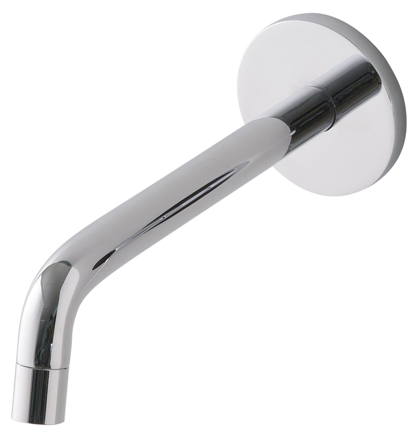 Rubinetterie Treemme Up+ Bocca a Muro 176 mm Getto di Erogazione Uscita Acqua Installazione a Parete Materiale Ottone Finitura Cromata Stile Moderno Monoforo Lunghezza 185 mm