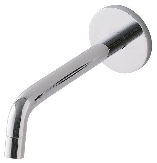 Rubinetterie Treemme Up+ Bocca a Muro 176 mm Getto di Erogazione Uscita Acqua Installazione a Parete Materiale Ottone Finitura Cromata Stile Moderno Monoforo Lunghezza 185 mm