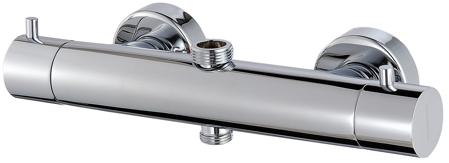 Rubinetterie Treemme UP+ Miscelatore Termostatico Esterno Doccia 3/4 - 1/2" Materiale Ottone Finitura Cromata"