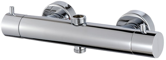 Rubinetterie Treemme UP+ Miscelatore Termostatico Esterno Doccia 3/4 - 1/2" Materiale Ottone Finitura Cromata"