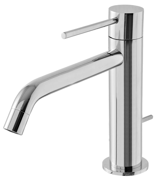 Rubinetterie Treemme UP+ Miscelatore Lavabo 103 mm Con Piletta Di Scarico Automatico Materiale Ottone Finitura Cromata