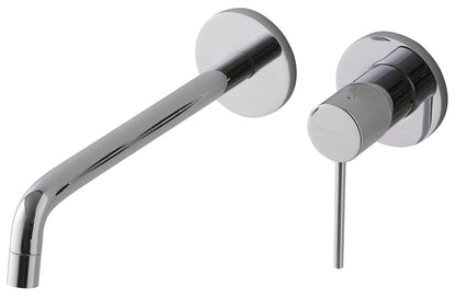 Rubinetterie Treemme UP+ Miscelatore Monocomando Lavabo Incasso 226 mm Senza Piastra Materiale Ottone Finitura Cromata