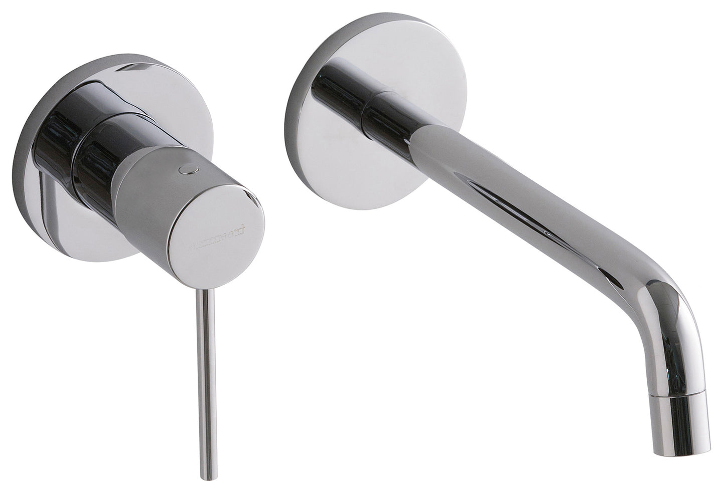 Rubinetterie Treemme Up+ Miscelatore Lavabo 176 Incasso Muro Senza Piastra Monocomando 1 Leva Parte Interna Esterna Incluse 2 Fori Materiale Ottone Finitura Cromato Stile Moderno Lunghezza 185 mm