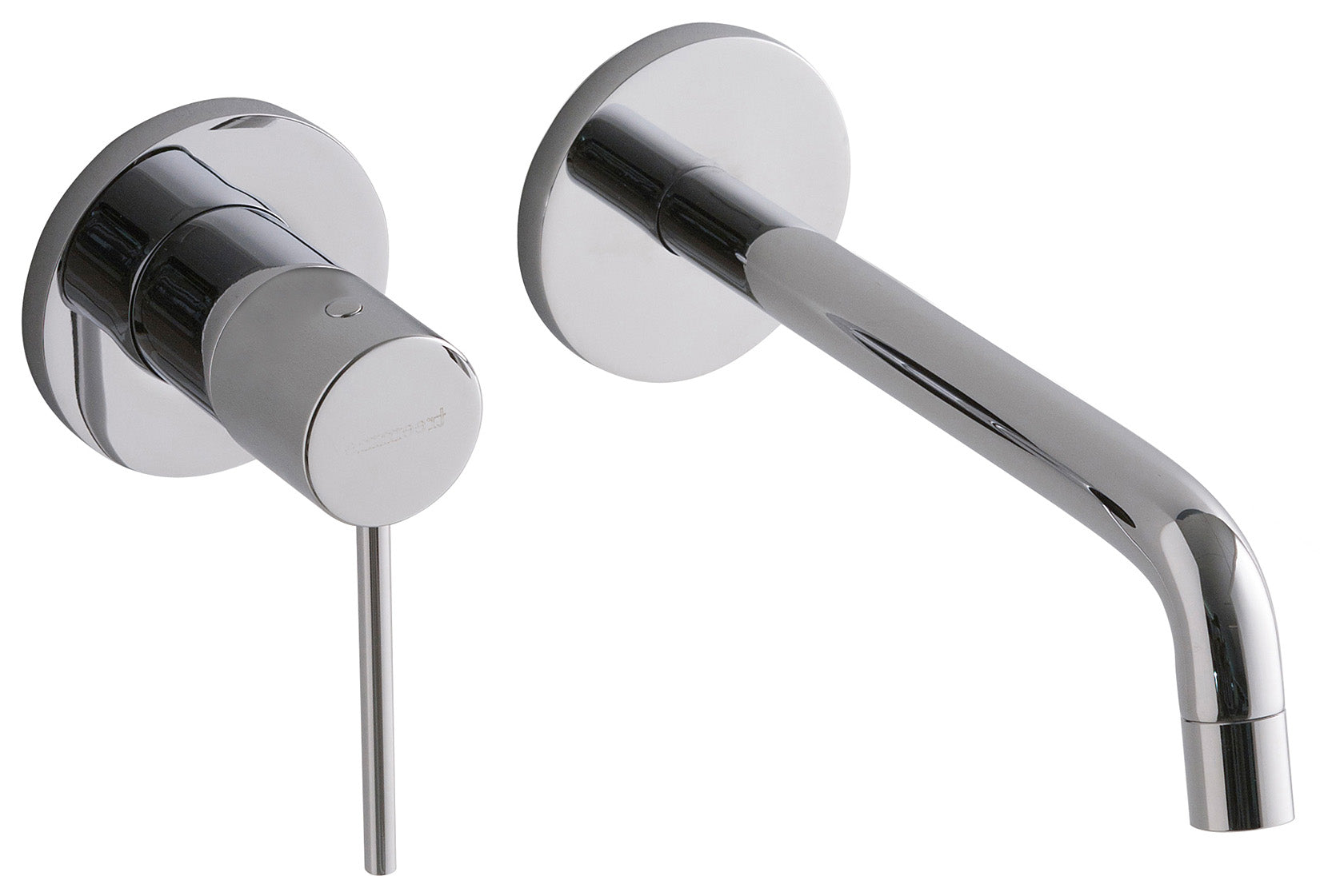 Rubinetterie Treemme Up+ Miscelatore Lavabo 176 Incasso Muro Senza Piastra Monocomando 1 Leva Parte Interna Esterna Incluse 2 Fori Materiale Ottone Finitura Cromato Stile Moderno Lunghezza 185 mm