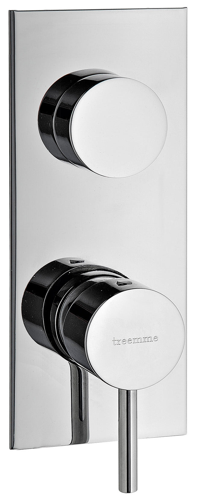Rubinetterie Treemme X-CHANGE_mono Miscelatore Monocomando Doccia Incasso Con Deviatore 3 Uscite Materiale Ottone Finitura Cromata