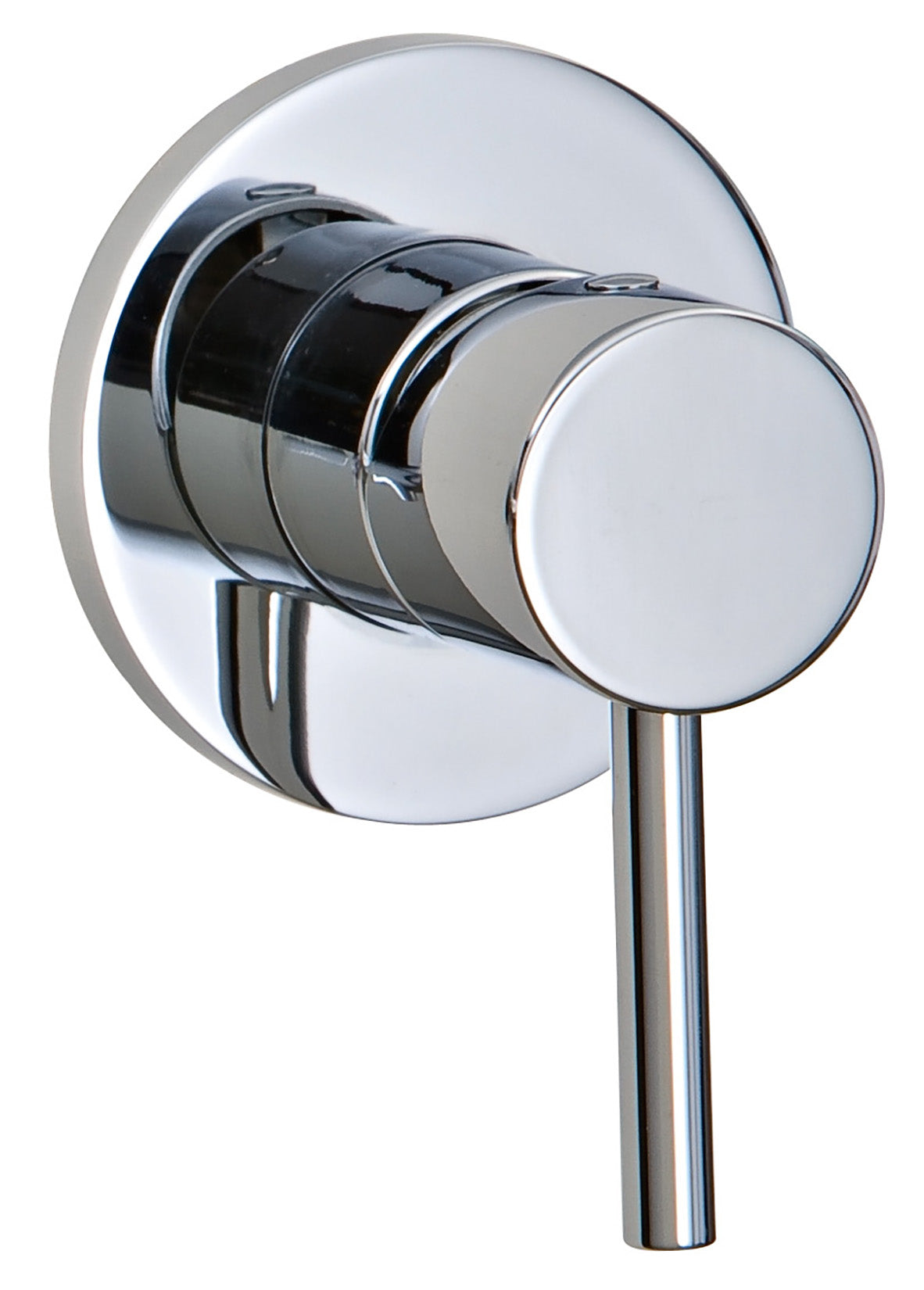 Rubinetterie Treemme X-CHANGE_mono Miscelatore Remoto Lavabo Incasso Parete Forma Tonda Monoforo Monocomando 1 Leva Materiale Ottone Finitura Cromata Stile Moderno Parte Interna Esterna Incluse