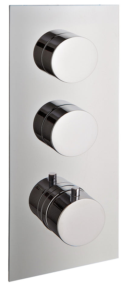 Rubinetterie Treemme X-CHANGE_mono Miscelatore Termostatico Incasso Doccia 2 Uscite Materiale Ottone Finitura Cromata