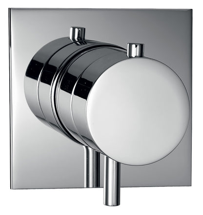 Rubinetterie Treemme X-CHANGE_mono Miscelatore Doccia Termostatico Incasso COAX A Muro Parte Interna Esterna Materiale Ottone Finitura Cromata Monoforo 1 Foro 1 Via Monocomando 1 Leva Stile Moderno