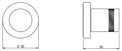 Rubinetterie Treemme X-CHANGE XR Rubinetto D'Arresto 1/2” Materiale Ottone Finitura Cromata