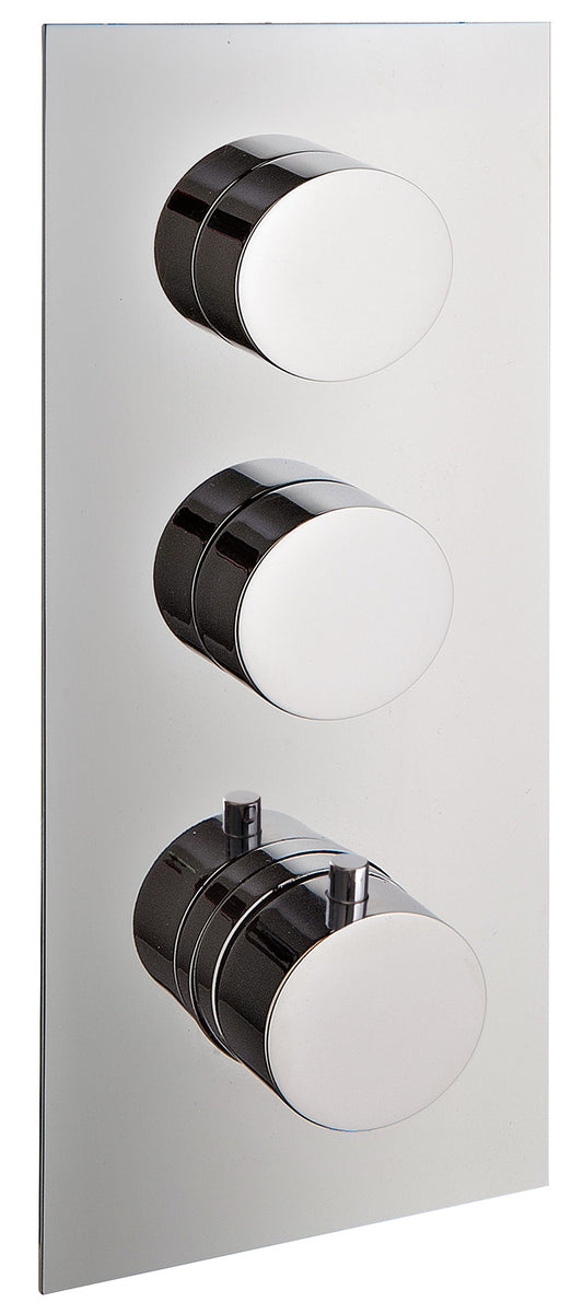 Rubinetterie Treemme X-CHANGE XR Miscelatore Termostatico Incasso Doccia 2 Uscite Materiale Ottone Finitura Cromata