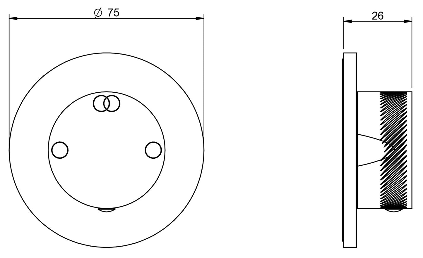 Rubinetterie Treemme X-CHANGE XR Rubinetto D'Arresto Deviatore Incasso 2 Uscite Monoforo Installazione Parete Materiale Ottone Finitura Cromata Parte Interna Esterna Incluse