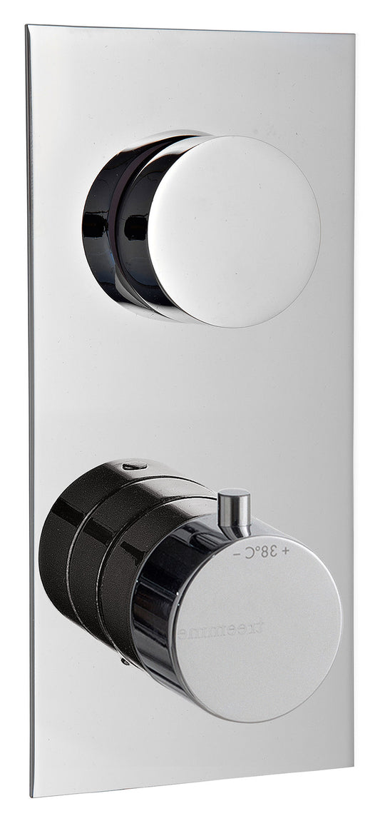 Rubinetterie Treemme X-CHANGE XR Miscelatore Termostatico Doccia Incasso Muro Con Deviatore A 3 Uscite Materiale Ottone Finitura Cromata