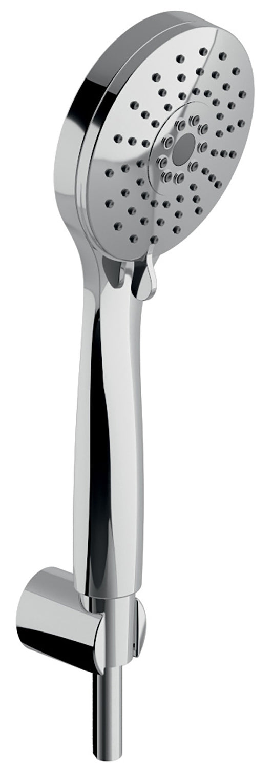 Rubinetterie Treemme 3M Zip RWIT 5056 CC 02 Kit Gancio Doccetta In Metallo Estraibile Forma Tonda Multigetto Materiale ABS Flessibile PVC 1,5 Metri Finitura Cromata Portata 8 Litri Al Minuto