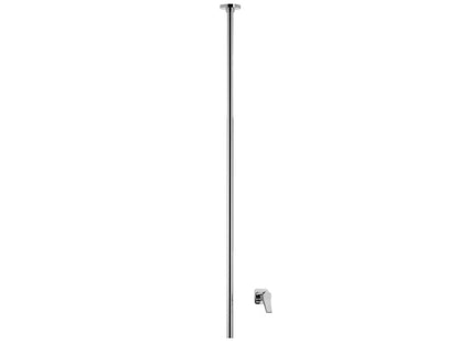 Miscelatore bocca da soffitto alimentata con comando remoto incluso marca IB rubinetti modello Twitter rubinetteria rubinetto ottone cromato fontana finitura cromo rivenditore autorizzato campania arredamento garanzia 10 anni qualità made in italy 