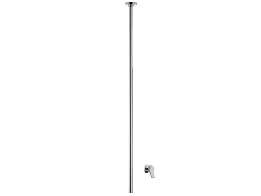 Miscelatore bocca da soffitto alimentata con comando remoto incluso marca IB rubinetti modello Twitter rubinetteria rubinetto ottone cromato fontana finitura cromo rivenditore autorizzato campania arredamento garanzia 10 anni qualità made in italy 