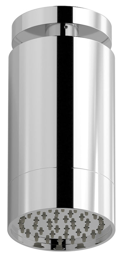 We Are Ib Batlò RR085CC_1 Soffione Doccia a Soffitto Diametro 85 mm Con Braccio Ø 80 mm Lunghezza 178 mm Materiale Ottone Finitura Cromata Forma Cilindrica Tonda