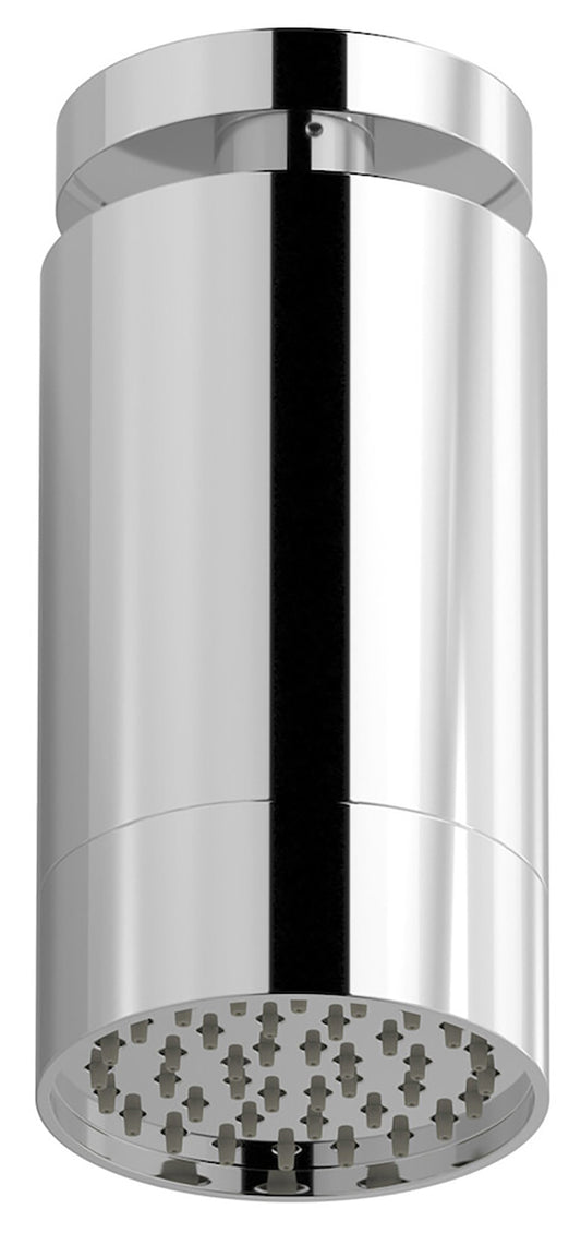 We Are Ib Batlò RR085CC_1 Soffione Doccia a Soffitto Diametro 85 mm Con Braccio Ø 80 mm Lunghezza 178 mm Materiale Ottone Finitura Cromata Forma Cilindrica Tonda