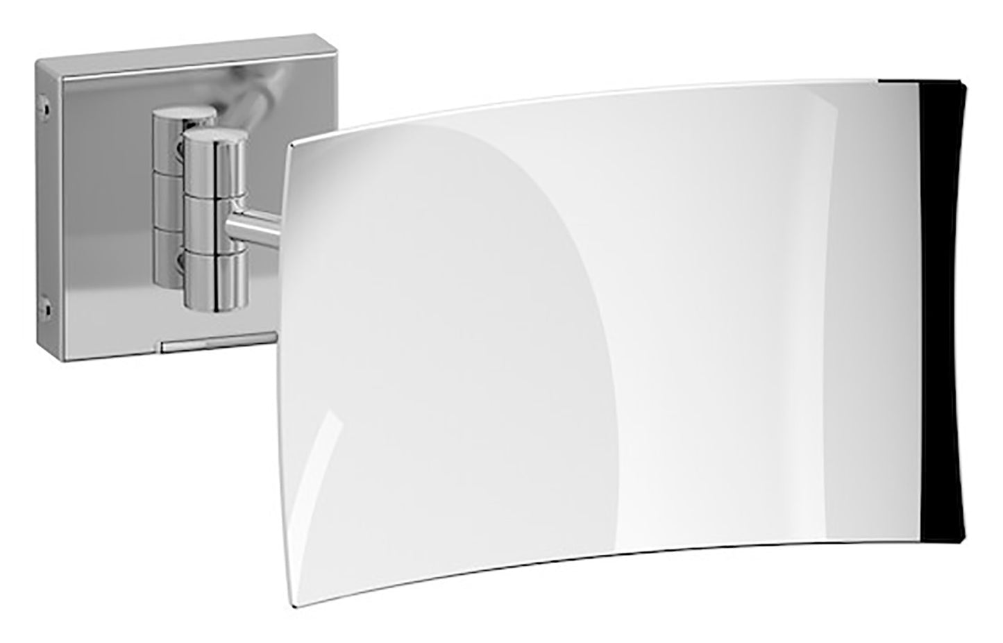 We Are Ib Rubinetti Belmondo SO060CC Specchio Regolabile Larghezza 240 mm Profondità Massima 261 mm Altezza 160 mm Installazione Parete Materiale Supporto Ottone Finitura Cromata Stile Moderno