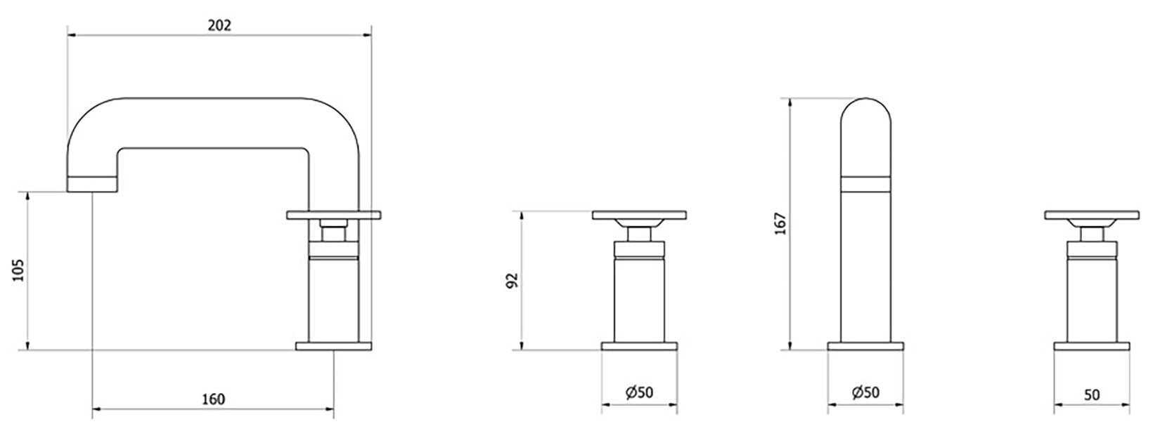 Miscelatore lavabo basso marca IB Rubinetti modello Bold Round finitura ottone cromato appoggio tre fori due leve tonde completo piletta scarico click-clack rubinetto rubinetteria mix fontana bagno rivenditore autorizzato campania napoli garanzia 10 anni