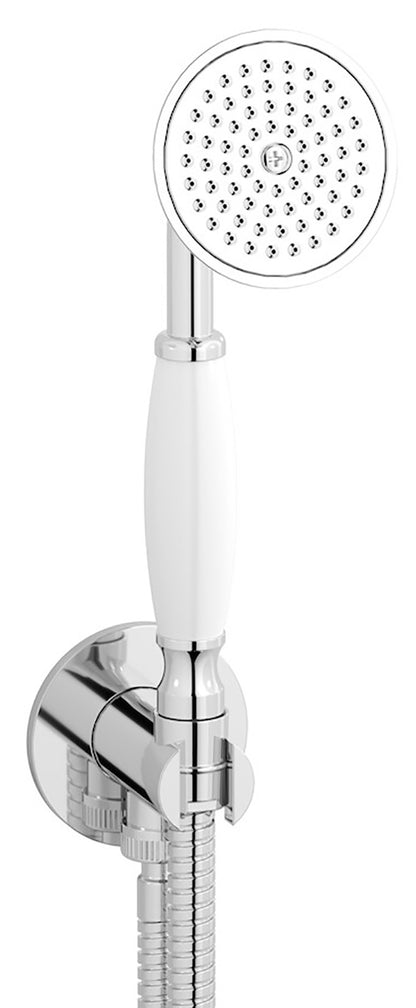 Duplex completo di doccetta a mano e flessibile marca IB rubinetti modello Hermes rubinetteria rubinetto ottone cromato casa bagno Rivenditore Autorizzato Campania Arredamento Arredo Finitura Cromo Fontana qualità garanzia 10 anni azienda certificata 