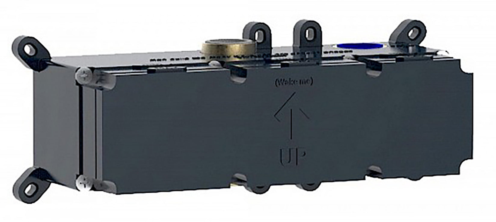 Miscelatore doccia incasso tre vie con kit doccia integrato nella placca marca IB rubinetti modello Batlò rubinetteria ottone cromato bagno