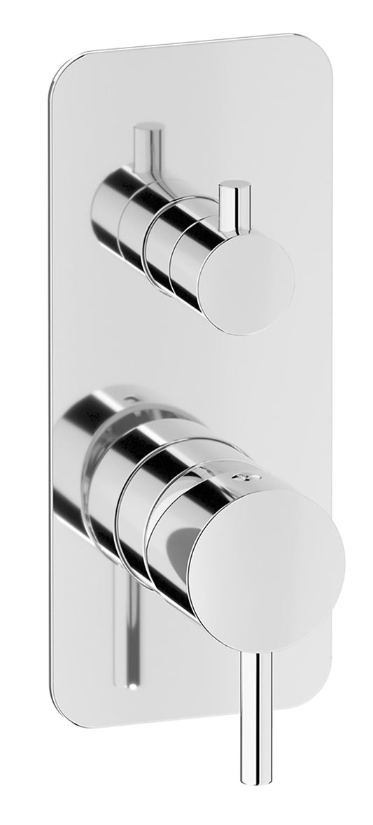 Miscelatore doccia incasso tre vie completo marca IB rubinetti modello MilanoTorino rubinetteria rubinetto ottone cromato bagno fontana finitura cromo rivenditore autorizzato campania arredamento qualità made in italy azienda certificata garanzia 10 anni