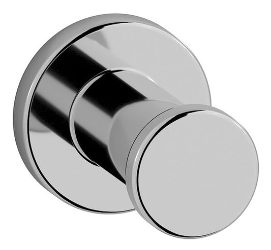 We Are Ib Rubinetti Solferino SO008CC Appendino Per Abiti Accappatoio Asciugamani Tondo Diametro Ø 20 mm Profondità 39,5 mm Installazione Parete Materiale Ottone Finitura Cromata Stile Moderno