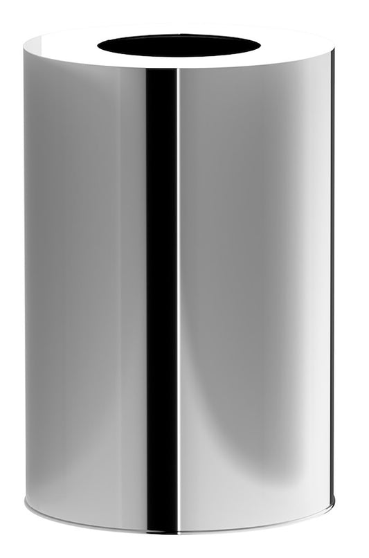 We Are Ib Rubinetti Solferino SO024CC Getta Carta Per Bagno Forma Rotonda Diametro Esterno 190 mm Ø Interno 100 mm Altezza 284 mm Installazione Ad Appoggio Materiale Ottone Finitura Cromata Stile Moderno