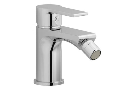 IB Rubinetti WHYNOT? Miscelatore Monoforo Monocomando Bidet Installazione Appoggio Con Piletta Di Scarico Click - Clack Stile Moderno Materiale Ottone Finitura Cromata