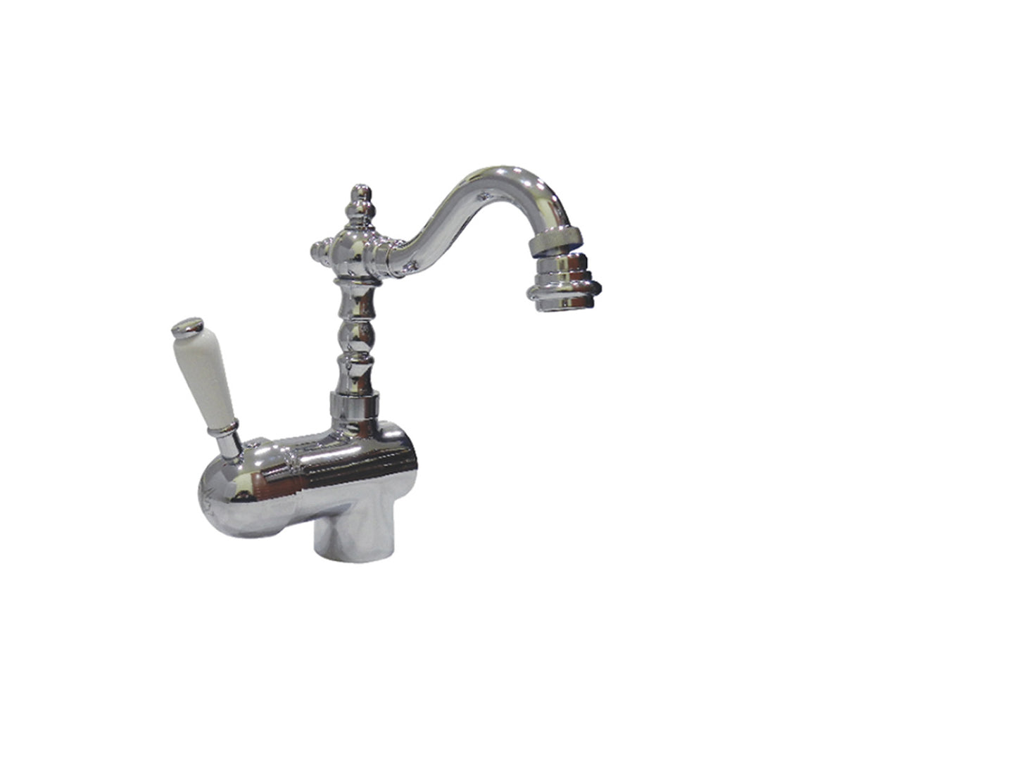 Monoforo Miscelatore Bidet Senza Scarico con Vitone Ceramico Duemmeggi Oxford Ottone Finitura Cromata Made in Italy Garanzia 5 Anni