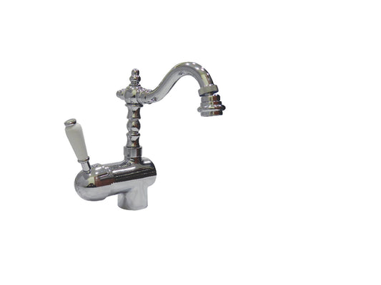 Monoforo Miscelatore Bidet Senza Scarico con Vitone Ceramico Duemmeggi Oxford Ottone Finitura Cromata Made in Italy Garanzia 5 Anni