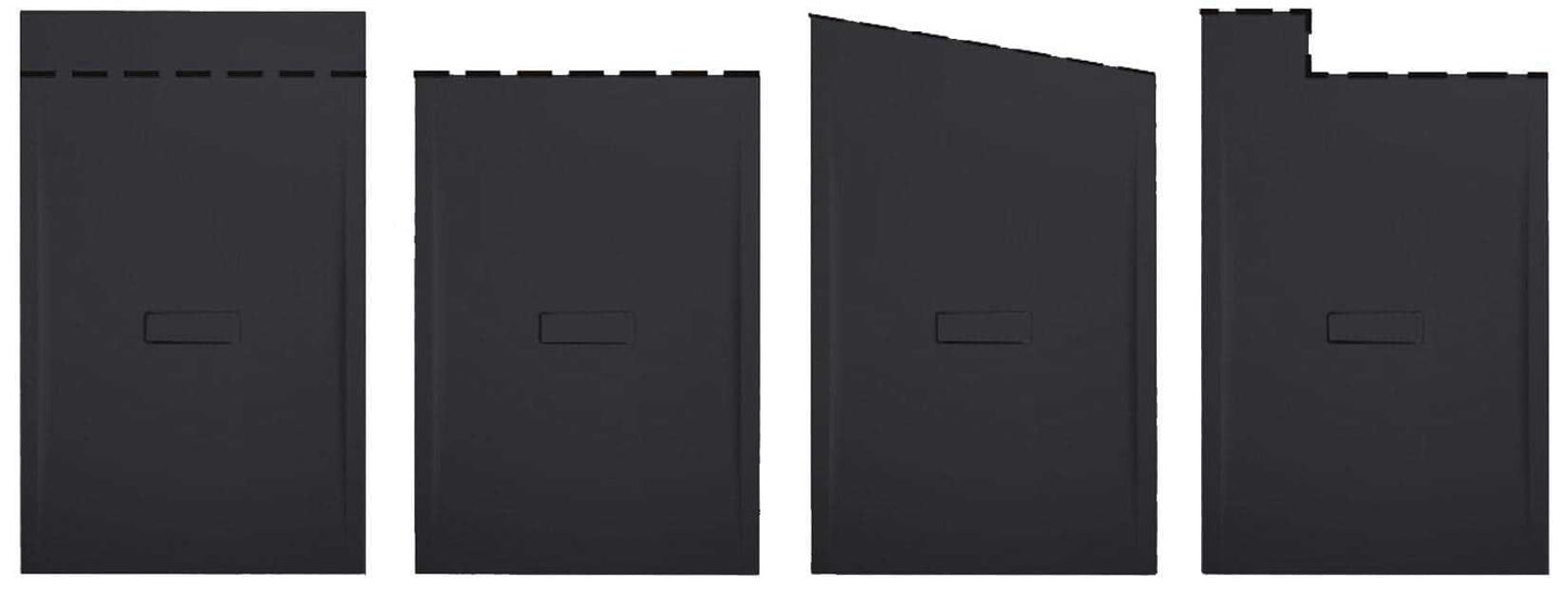 Novellini Custom Piatto Doccia Dimensione 140x70 Altezza Spessore 3,5 cm Colore Nero Installazione Appoggio Filo Pavimento Sagomabile Superficie Liscia Materiale Metacrilato Compreso Piletta Scarico e Copri Piletta