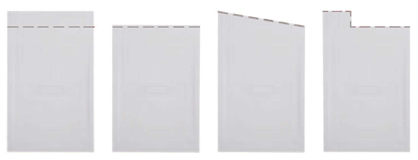 Novellini Custom Piatto Doccia Dimensione 120x100 Altezza Spessore 3,5 cm Colore Bianco Con Trattamento Antiscivolo Installazione Appoggio Filo Pavimento Sagomabile Superficie Liscia Materiale Metacrilato Compreso Piletta Scarico e Copri Piletta