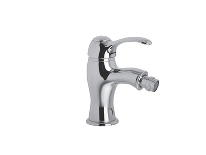 Miscelatore Bidet con Piletta Scarico Automatico 1" 1/4" Duemmeggi Zeta Appoggio Monoforo 1 Foro Monocomando 1 Leva Manopola Materiale Ottone Finitura Cromata Stile Classico Made in Italy Garanzia 5 Anni